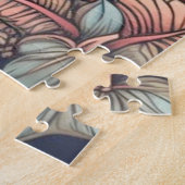 Illustration des kreativen Psychedelic Mushroom Ho Puzzle (Seite)