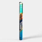 Illustration des lebendigen Meeres von Meeresschil Case-Mate iPhone Hülle (Rückseite / Rechts)