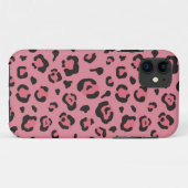 Illustration des Leopard-Rosa-Tieres Case-Mate iPhone Hülle (Rückseite (Horizontal))