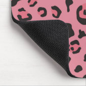 Illustration des Leopard-Rosa-Tieres Mousepad (Ecke)