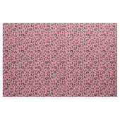 Illustration des Leopard-Rosa-Tieres Stoff (Fat Quarter (45,7 x 55,9 cm))