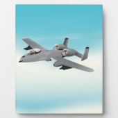 Illustration des militärischen Flugzeug A10 Fotoplatte (Vorderseite)