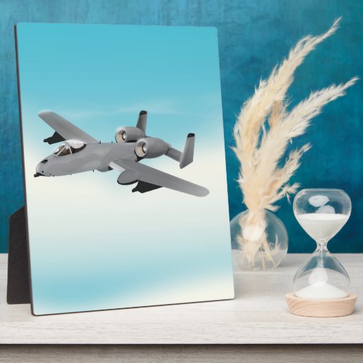 Illustration des militärischen Flugzeug A10 Fotoplatte (Seite)