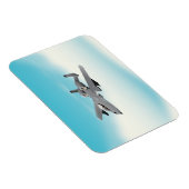 Illustration des militärischen Flugzeug A10 Magnet (Rechte Seite)