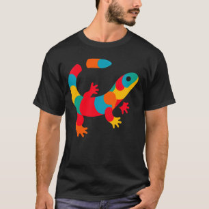 Illustration des modernen geometrischen Minimalism T-Shirt