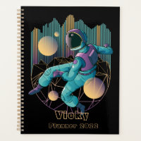Illustration des modernen Techno-Astronauten