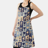 Illustration des Musters "Whimsical Floral" Schürze (InSitu)