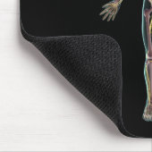 Illustration des Nervensystems Mousepad (Ecke)
