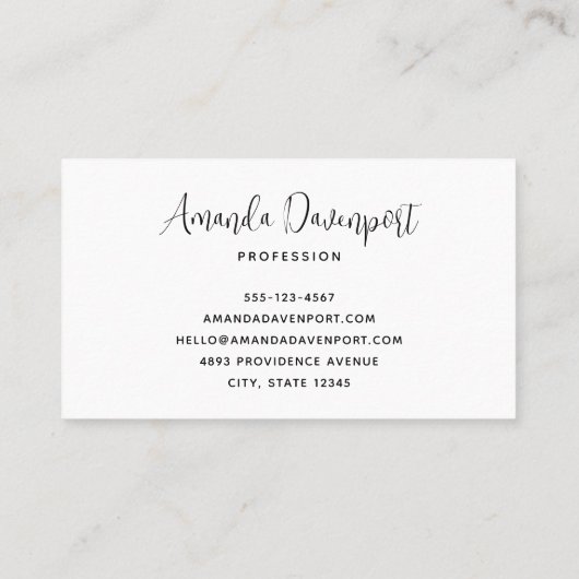 Illustration des niedlichen Cartoon für Hirsche Visitenkarte (Rückseite)