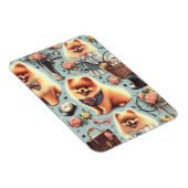 Illustration des niedlichen Spitzes Magnet (Rechte Seite)