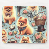 Illustration des niedlichen Spitzes Mousepad (Vorne)