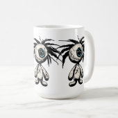 Illustration des Niedlichen Voodoos Kaffeetasse (VorderseiteRechts)