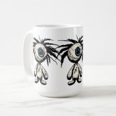 Illustration des Niedlichen Voodoos Kaffeetasse (Vorderseite Links)