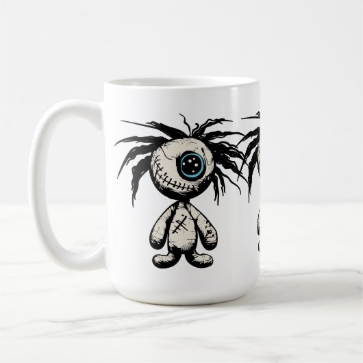 Illustration des Niedlichen Voodoos Kaffeetasse (Links)