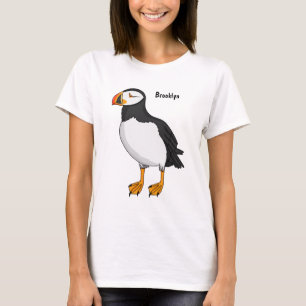 Illustration des Papageitauchers T-Shirt