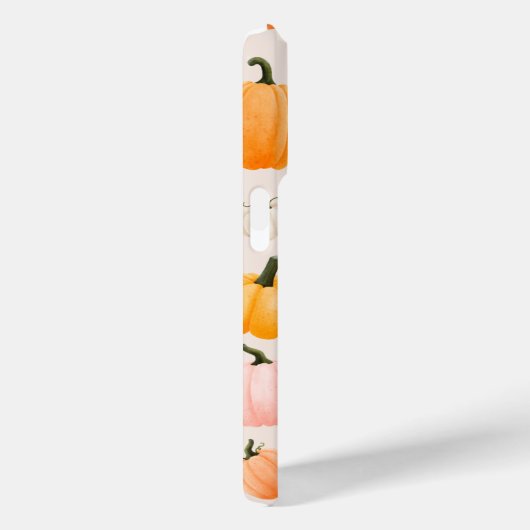 Illustration des Pastel Autumn Pumpkin Pattern Case-Mate iPhone Hülle (Rückseite / Rechts)