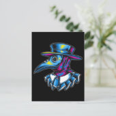 Illustration des Pestärzts Postkarte (Stehend Vorderseite)