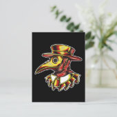 Illustration des Pestärzts Postkarte (Stehend Vorderseite)