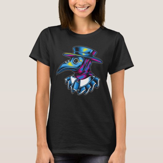 Illustration des Pestärzts T-Shirt (Vorderseite)
