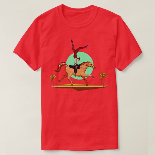 Illustration des Pferdeverlusts T-Shirt (Design vorne)