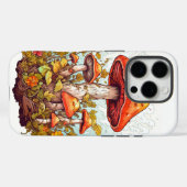 Illustration des Pilzwaldes Case-Mate iPhone Hülle (Rückseite (Horizontal))