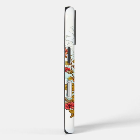 Illustration des Pilzwaldes Case-Mate iPhone Hülle (Rückseite / Rechts)