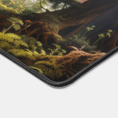 Illustration des Pilzwaldes Schreibtischunterlage (Ecke)