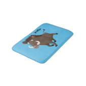 Illustration des Rasierapparats von Wildschweinen Badematte (Schrägansicht)