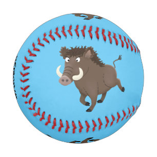 Illustration des Rasierapparats von Wildschweinen Baseball