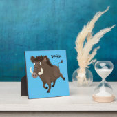 Illustration des Rasierapparats von Wildschweinen Fotoplatte (InSitu)