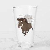 Illustration des Rasierapparats von Wildschweinen Glas (Rückseite)