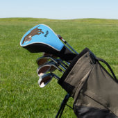 Illustration des Rasierapparats von Wildschweinen Golf Headcover (In SItu)