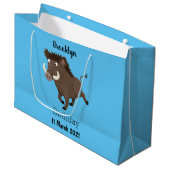 Illustration des Rasierapparats von Wildschweinen Große Geschenktüte (Vorderseite Schrägansicht)