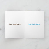 Illustration des Rasierapparats von Wildschweinen Karte (Innenseite)