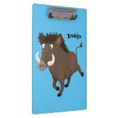 Illustration des Rasierapparats von Wildschweinen Klemmbrett (Rechts)