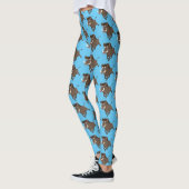 Illustration des Rasierapparats von Wildschweinen Leggings (Links)