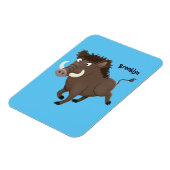 Illustration des Rasierapparats von Wildschweinen Magnet (Linke Seite)