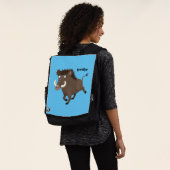 Illustration des Rasierapparats von Wildschweinen Rucksack (Ausgewaschen)