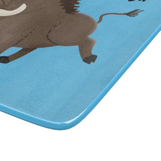 Illustration des Rasierapparats von Wildschweinen Schneidebrett (Ecke)