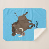 Illustration des Rasierapparats von Wildschweinen Sherpadecke (Vorderseite (Horizontal))