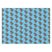 Illustration des Rasierapparats von Wildschweinen Tischdecke (Vorderseite (Horizontal))