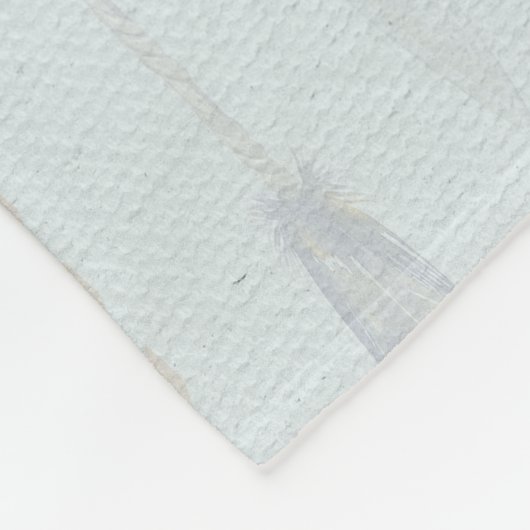 Illustration des Skelettbulls Fleecedecke (Ecke)