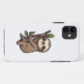 Illustration des Sloth Cartoon Case-Mate iPhone Hülle (Rückseite (Horizontal))