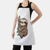 Illustration des Sloth Cartoon Schürze (InSitu)