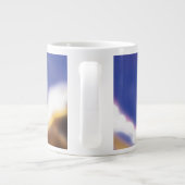 Illustration des Space Shuttle Starts Jumbo-Tasse (Rückseite)