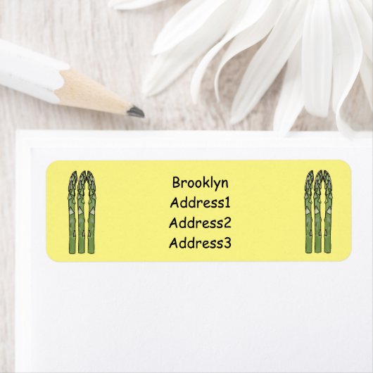 Illustration des Sparagus-Cartoon (Insitu)