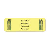 Illustration des Sparagus-Cartoon (Vorne)