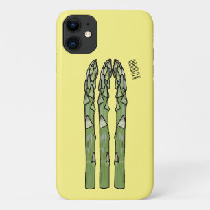 Illustration des Sparagus-Cartoon Case-Mate iPhone Hülle