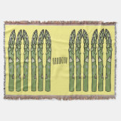 Illustration des Sparagus-Cartoon Decke (Vorderseite)