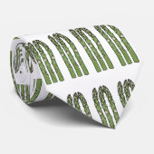 Illustration des Sparagus-Cartoon Krawatte (Gerollt)